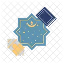 Insignia Ramadan Islamica Icono