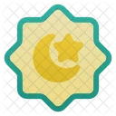 Insignia De Ramadan Insignia Musulman Icono