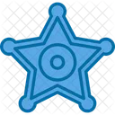 Insignia De Sheriff Insignia Ley Icon