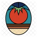 Insignia de tomate  Icono