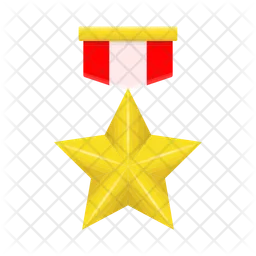 Insignia de estrella  Icono