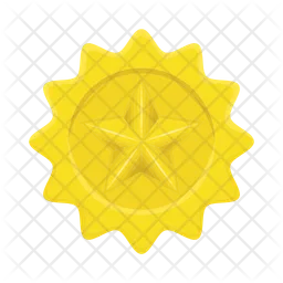 Insignia de estrella  Icono