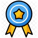 Insignia De Estrella Insignia Insignia De Premio Icono