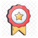 Insignia De Estrella Insignia Insignia De Premio Icono