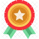 Premio Estrella Insignia Icono