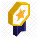 Insignia de estrella  Icono