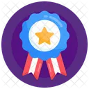 Insignia De Estrella Insignia De Calidad Premio Icon