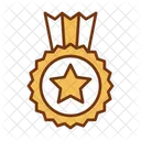 Insignia De Estrella Insignia Premio Icono