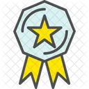 Insignia De Estrella Insignia Premio Icono