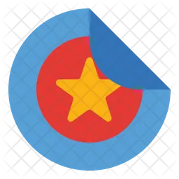 Insignia de estrella  Icono