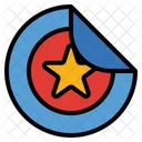 Insignia de estrella  Icono