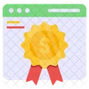 Insignia financiera  Icono