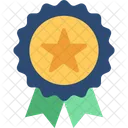 Premio Estrella Insignia Icono