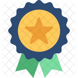 Insignia de ganador  Icono