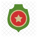 Militar Insignia Icono