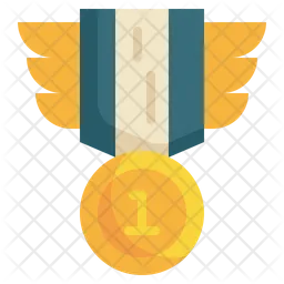 Recompensa del premio de la insignia  Icono