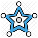 Insignia Del Sheriff Icon