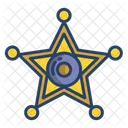 Insignia del sheriff  Icon