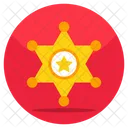 Insignia del sheriff  Icon