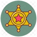 Insignia del sheriff  Icono