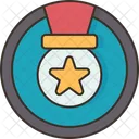 Insignias Rango Medalla Icono