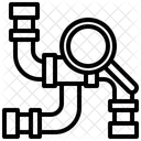 Inspecao De Dutos Inspecionar Inspecionar Ícone