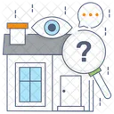 Inspección de edificios  Icono