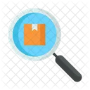 Inspection Searching For Delivery Service Searching Delivery Box Icon
