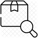 Inspection des colis  Icône