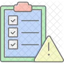 Inspection Evaluation Des Risques Icône