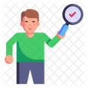 Inspection Checking Verifying Icon