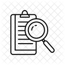 Inspection Search Magnifier Icon