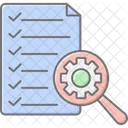 Inspection Process Verification Icon