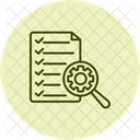 Inspection Process Verification Icon