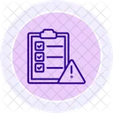 Inspection Risk Assessment Icon