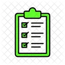 Inspection Sheet Inspection Checklist Icon