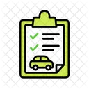 Inspection Sheet Inspection Checklist Icon