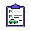 Inspection Sheet Inspection Checklist Icon