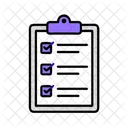 Inspection Sheet Inspection Checklist Icon