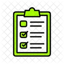 Inspection Sheet Inspection Checklist Icon