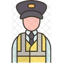 Inspector Ticket Officer Icon