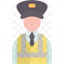 Inspector Ticket Officer Icon