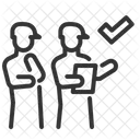 Inspektion Team Inspektor Symbol