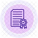 Inspektion Zertifizierung Konformitat Symbol