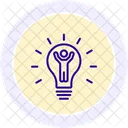 Icone De Linha De Inspiracao De Lideranca Ícone