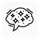Inspiracion Discurso Burbuja Icono
