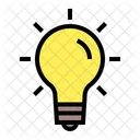 Inspiration Lamp Creatice Icon