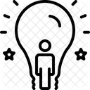 Inspirieren Ermutigen Anregen Symbol
