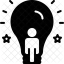 Inspirieren Ermutigen Anregen Symbol