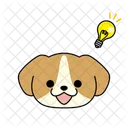 Dog Idea Creative Idea Icon